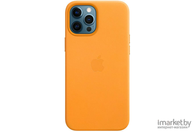 Чехол для телефона Apple iPhone 12 Pro Max Leather California Poppy [MHKH3]