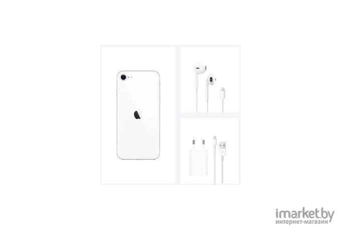 Мобильный телефон Apple iPhone SE 2020 64GB White [MHGQ3]