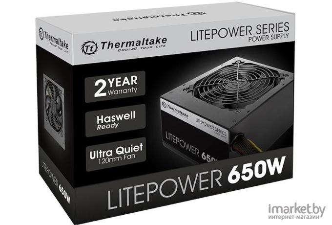 Блок питания Thermaltake Litepower 650W [PS-LTP-0650NPCNEU-2]
