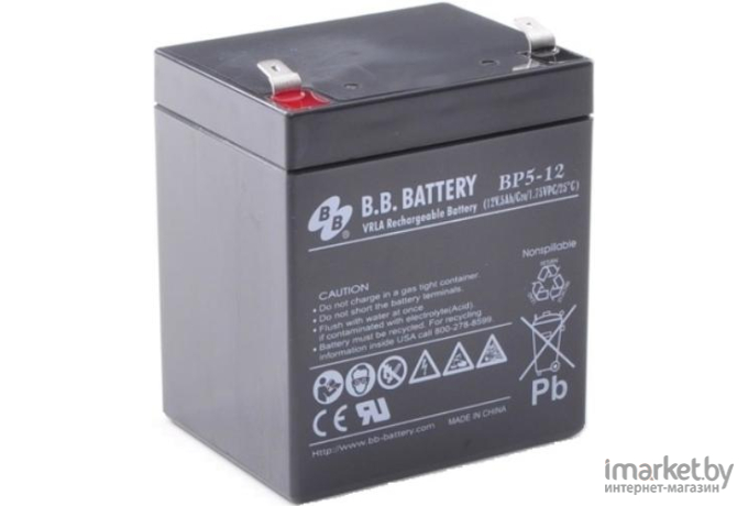 Аккумулятор для ИБП B.B. Battery BP 5-12