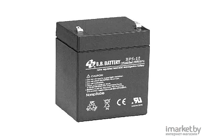 Аккумулятор для ИБП B.B. Battery BP 5-12