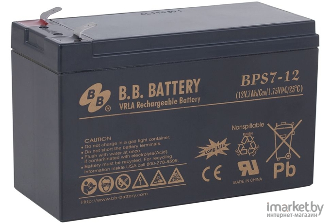 Аккумулятор для ИБП B.B. Battery BPS 7-12