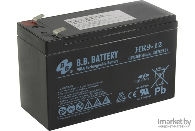 Аккумулятор для ИБП B.B. Battery HR 9-12