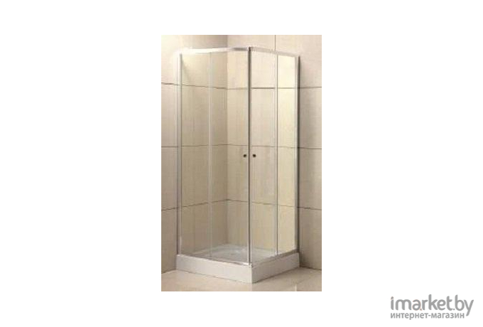 Душевой уголок BelBagno UNO-195-AH-2-100/80-C-Cr