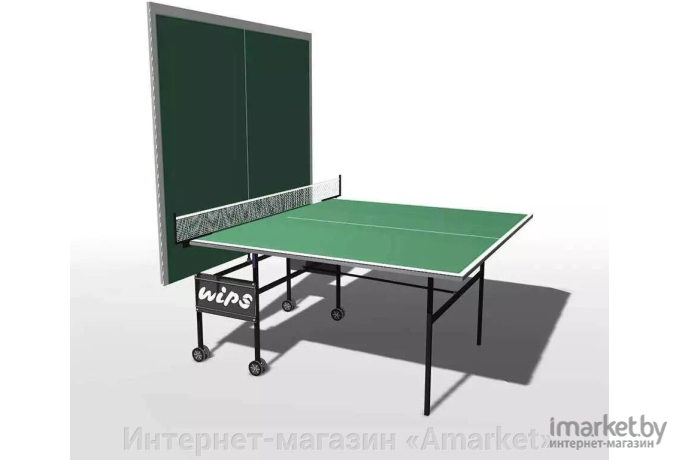 Теннисный стол Wips Roller Outdoor Composite зеленый