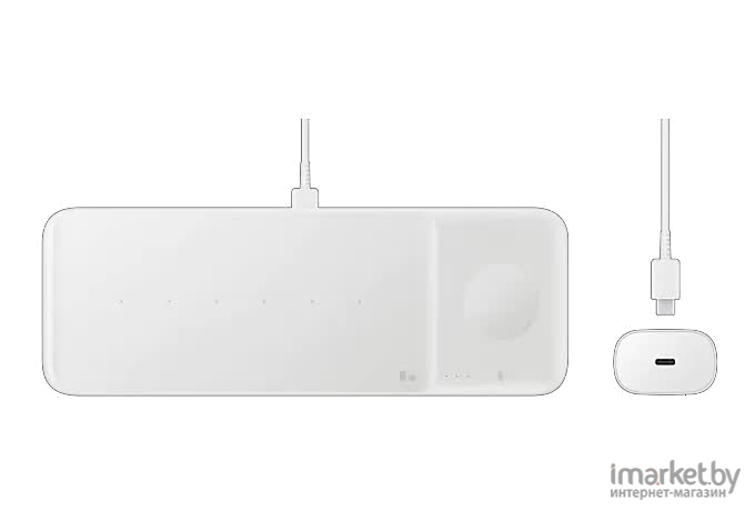 Беспроводное зарядное устройство Samsung EP-P6300 белый [EP-P6300TWRGRU]