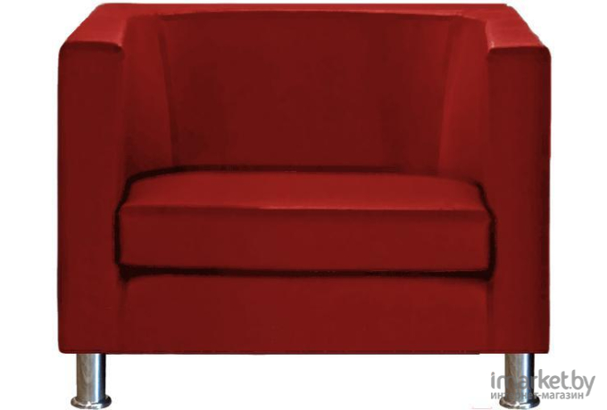 Кресло Brioli Клос L19 красный