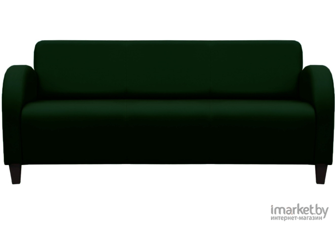 Диван Brioli Карл трехместный L15 зеленый