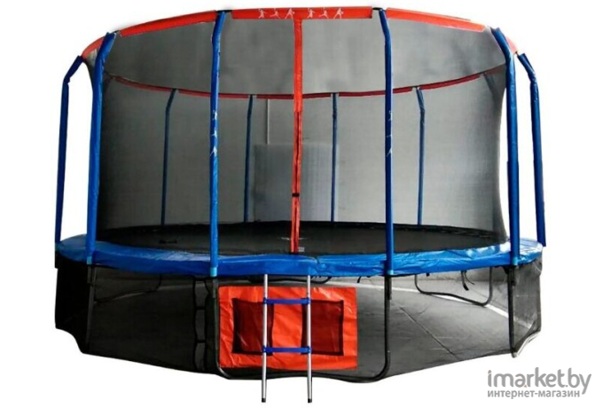 Батут DFC JUMP BASKET 14ft-427cм внутр.сетка, лестница [14FT-JBSK-B]