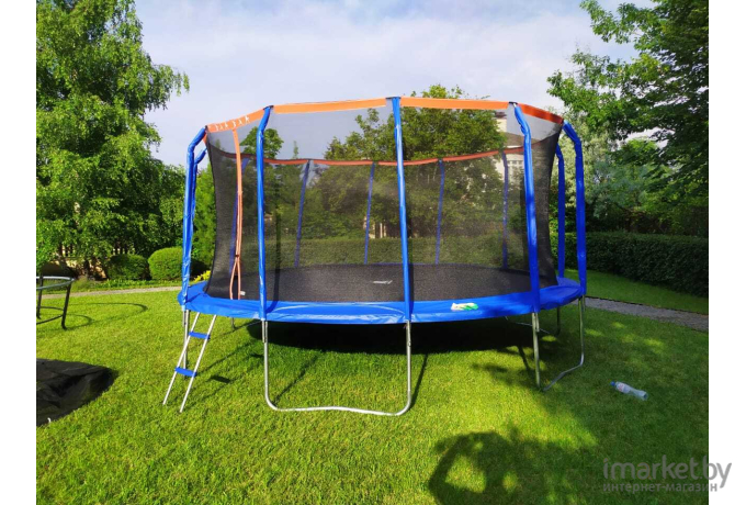 Батут DFC JUMP BASKET 16ft-488 cм внутр.сетка, лестница [16FT-JBSK-B]