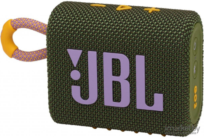 Беспроводная колонка JBL Go 3 GREEN (JBLGO3GRN)