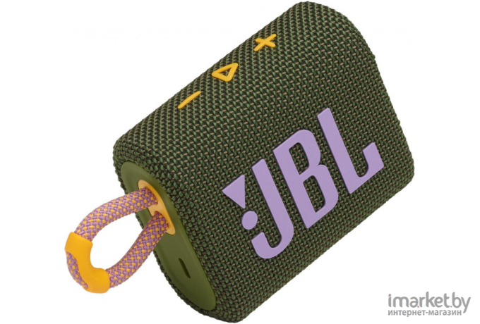 Беспроводная колонка JBL Go 3 GREEN (JBLGO3GRN)