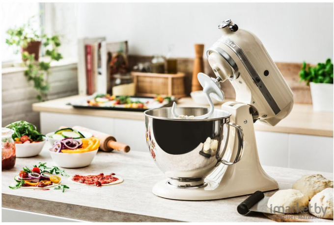 Миксер KitchenAid Artisan кремовый [5KSM175PSEAC]