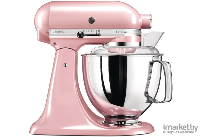 Миксер KitchenAid Artisan розовый шелк [5KSM175PSESP]