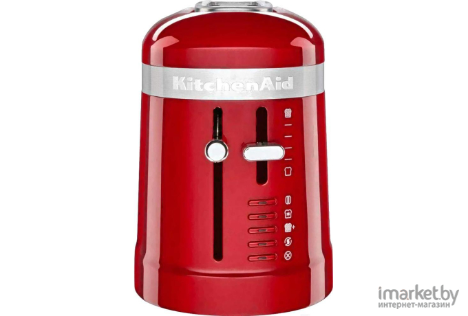 Тостер KitchenAid Design красный (5KMT3115EER)