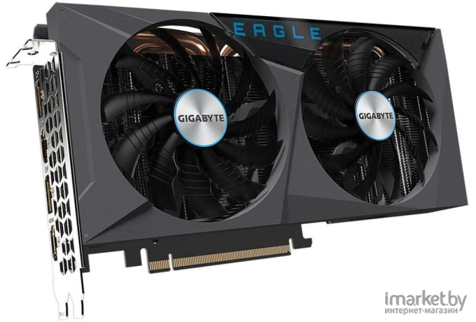 Видеокарта Gigabyte GeForce RTX 3060Ti Eagle OC (GV-N306TEAGLE OC-8GD) 8Gb DDR6 [GV-N306TEAGLE OC-8GD]