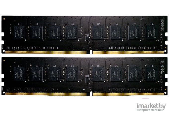 Оперативная память GeIL DDR IV 16Gb KiTof2 PC-21300 2666MHz [GP416GB2666C19DC]