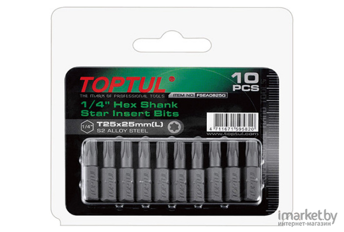 Насадка слесарная  Toptul TORX T15*25 1/4 [FSEA0815G]