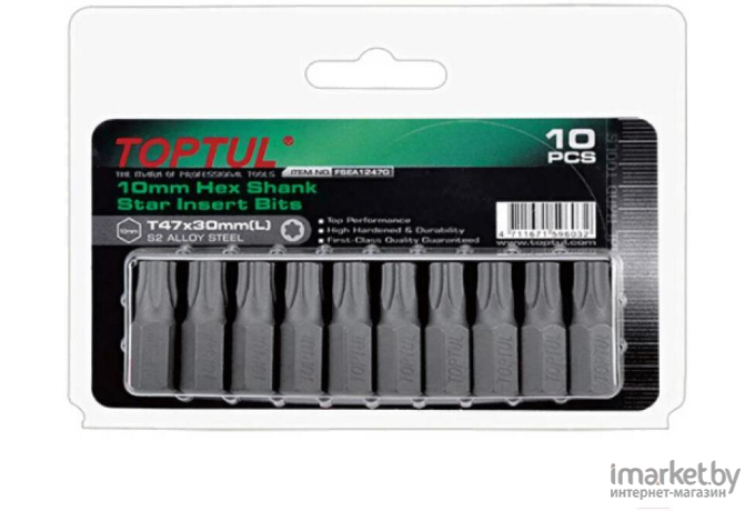 Насадка слесарная  Toptul TORX T27 30мм [FSEA1227G]