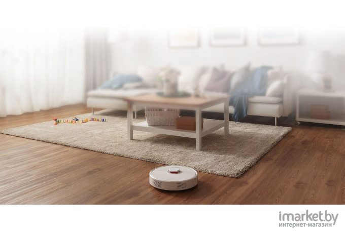 Робот-пылесос Roborock Robot Vacuum S6 Pure White [S6P02-02]