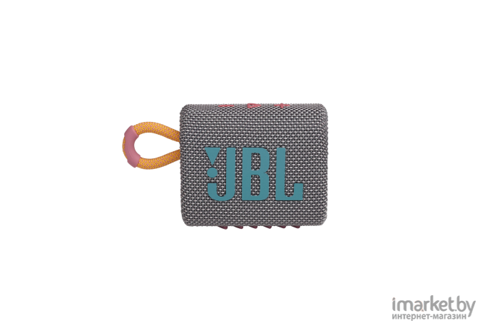 Портативная акустика JBL GO 3 Gray [JBLGO3GRY]