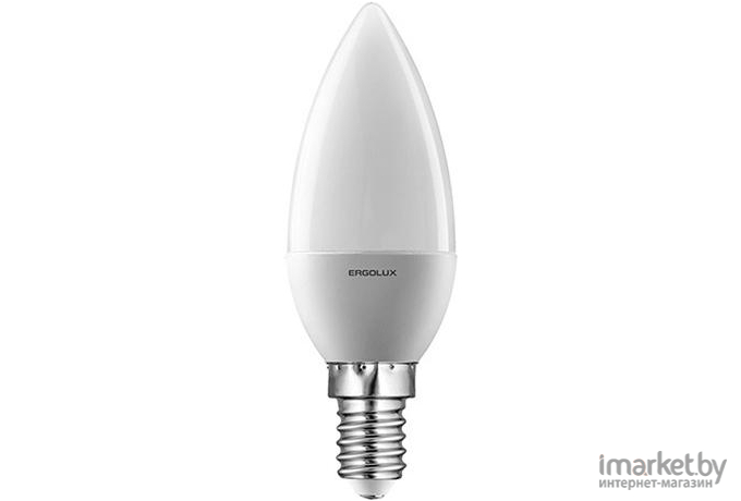 Светодиодная лампа Ergolux LED-C35-7W-E14-4K