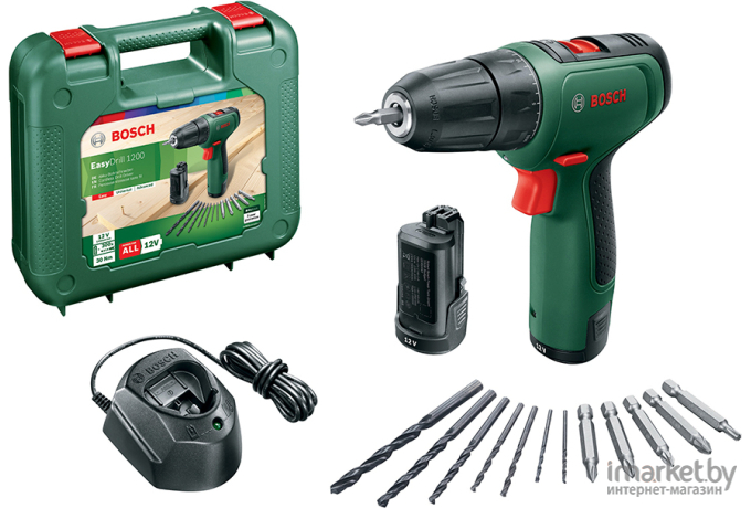 Дрель-шуруповерт Bosch EasyDrill 1200 [0.603.9D3.005]