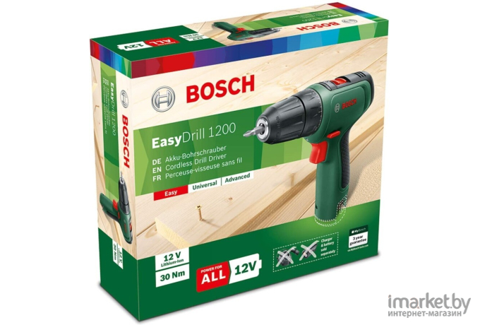 Дрель-шуруповерт Bosch EasyDrill 1200 [0.603.9D3.005]