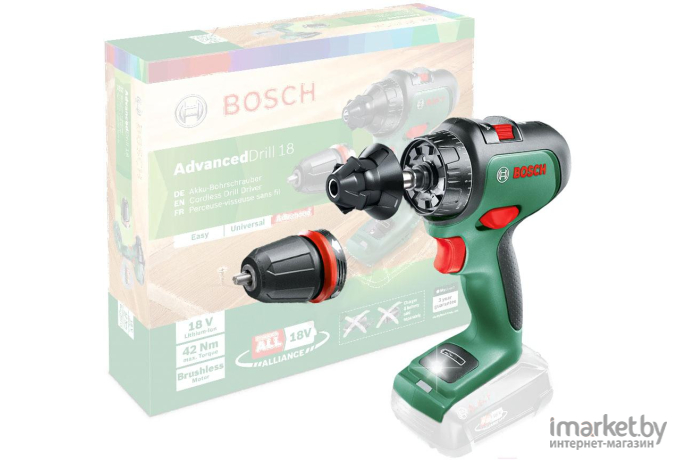 Дрель-шуруповерт Bosch AdvancedDrill 18 [0.603.9B5.009]