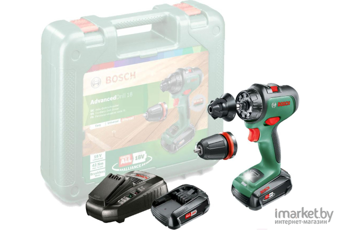 Дрель-шуруповерт Bosch AdvancedDrill 18 [0.603.9B5.006]