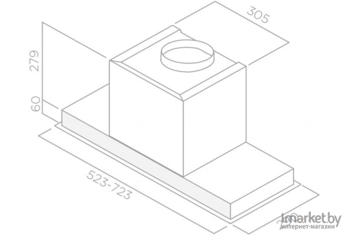 Вытяжка Elica Hidden 2.0 IXGL/A/90 [PRF0097708A]