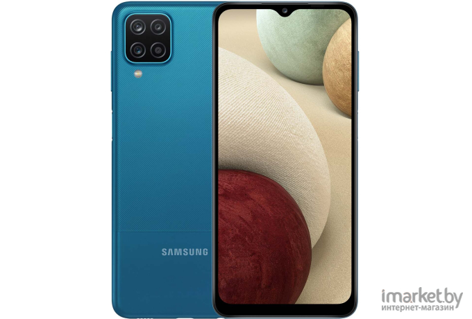 Мобильный телефон Samsung Galaxy A12 3GB/32GB синий [SM-A125FZBUSER]