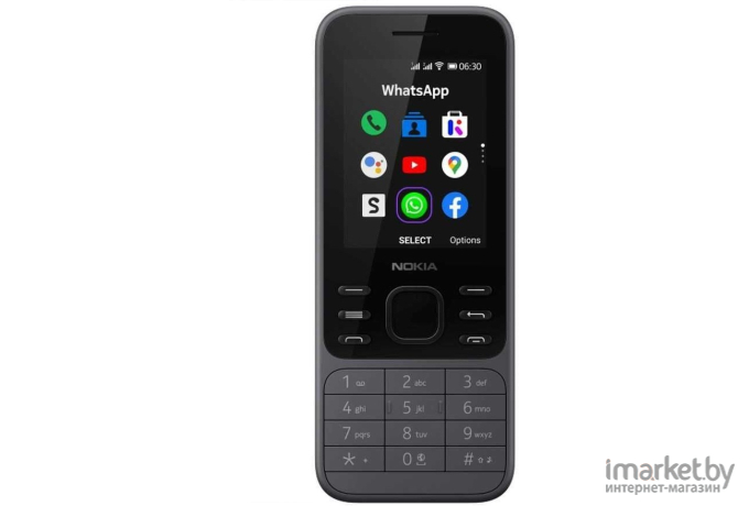 Мобильный телефон Nokia 6300 DS TA-1294 Charcoal [16LIOB01A17]