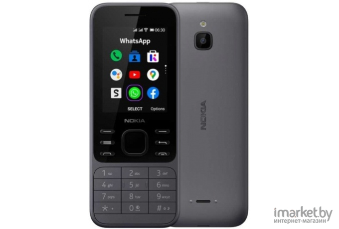 Мобильный телефон Nokia 6300 DS TA-1294 Charcoal [16LIOB01A17]