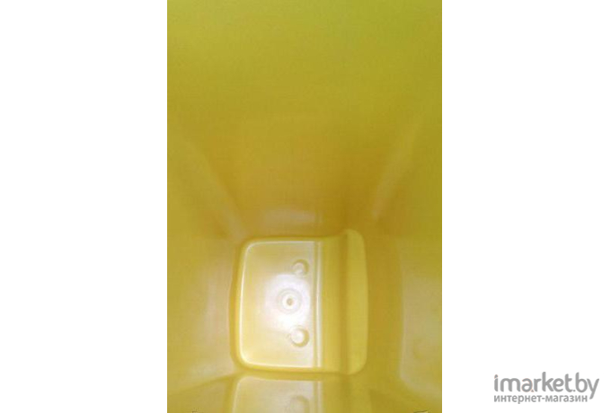 Мусорный бак, контейнер Ese 120 л (желтый)
