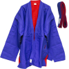 Куртка для самбо Atemi AX55 р.28/120 красный/синий
