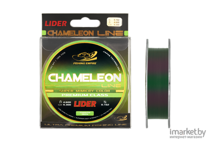 Леска монофильная Lider CHAMELEON LINE 150 м 0,35 мм [СН-035]