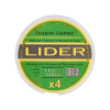 Плетеная леска Lider FLUO 100 м 0,18 мм Yellow [001-180]