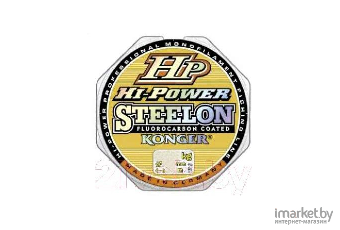 Леска монофильная KONGER STEELON HP HI-POWER FLUOROCARBON 100 м 0,18 мм [241100018]