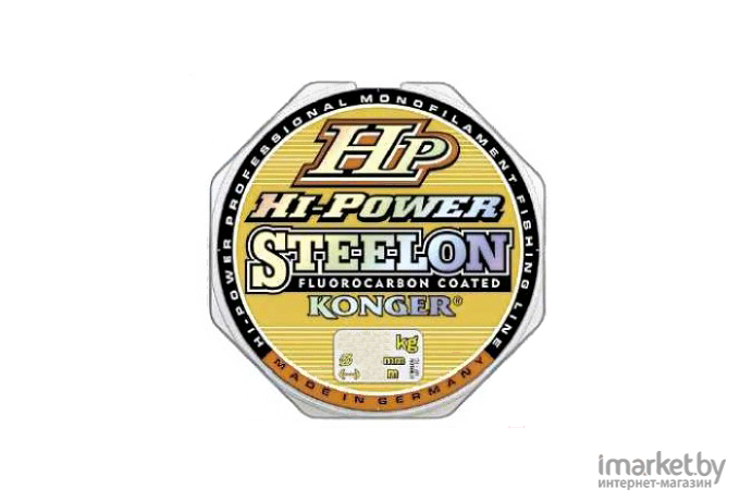 Леска монофильная KONGER STEELON HP HI-POWER FLUOROCARBON 150 м 0,25 мм [241150025]