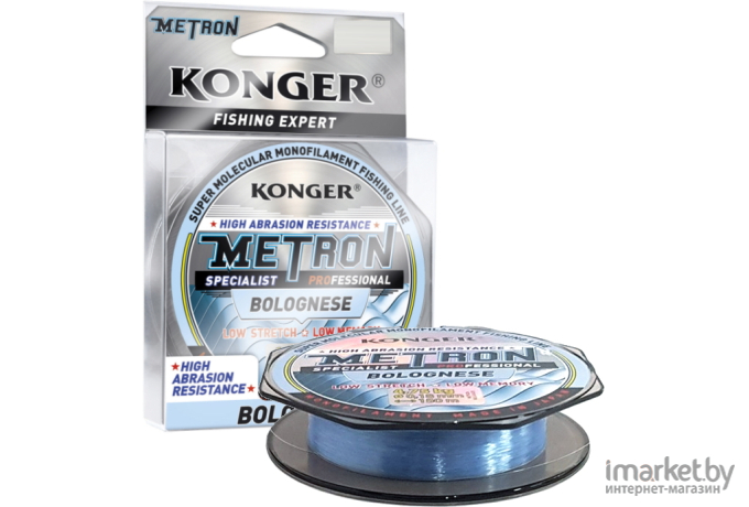 Леска монофильная KONGER METRON SPECIALIST PRO BOLONESE 150 м 0,16 мм [214150016]