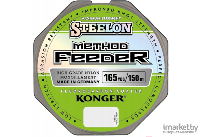 Леска монофильная KONGER STEELON METHOD FEEDER 150 м 0,25 мм [257150025]