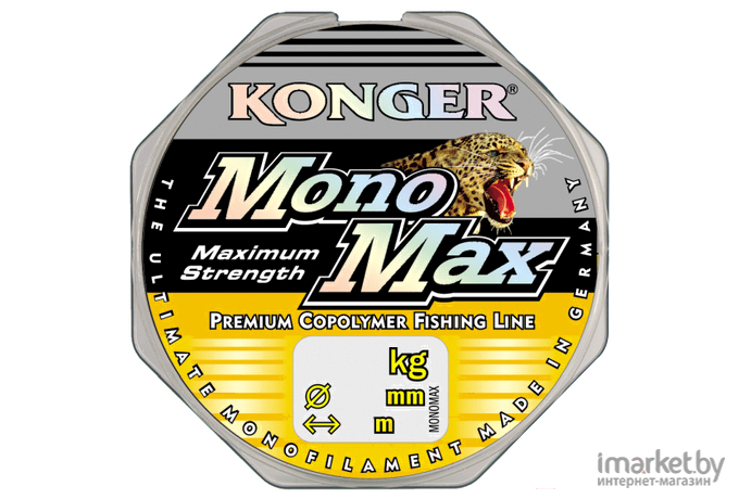 Леска монофильная KONGER KEVLON MONOMAX 30 м 0,20 мм [212030020]