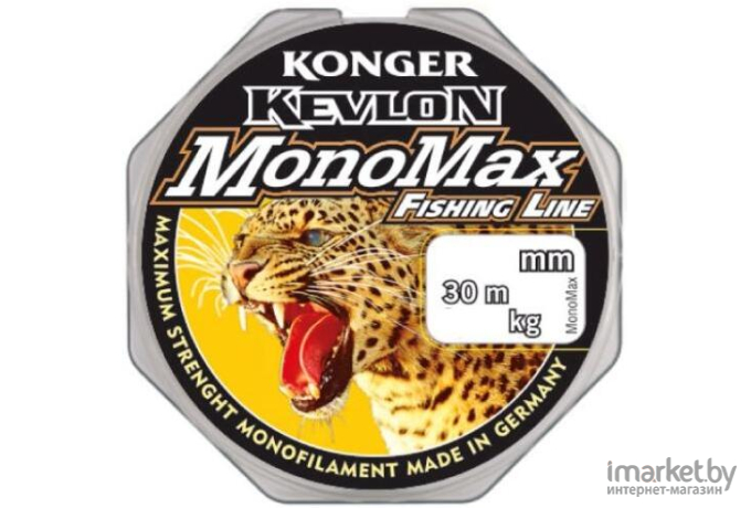 Леска монофильная KONGER KEVLON MONOMAX 30 м 0,20 мм [212030020]