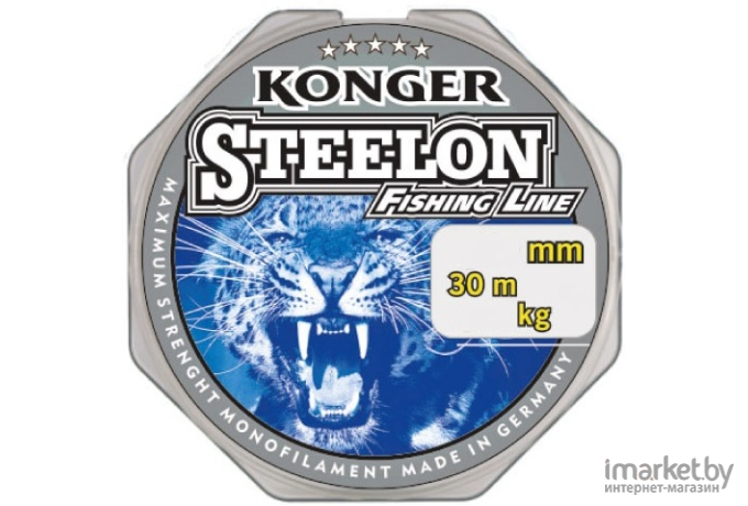 Леска монофильная KONGER STEELON 30 м 0,10 мм [213030010]