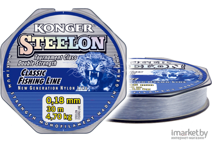 Леска монофильная KONGER STEELON 30 м 0,14 мм [213030014]