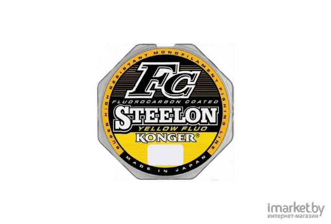 Монофильная леска KONGER STEELON FC YELOW 150 м 0,18 мм [246150018]