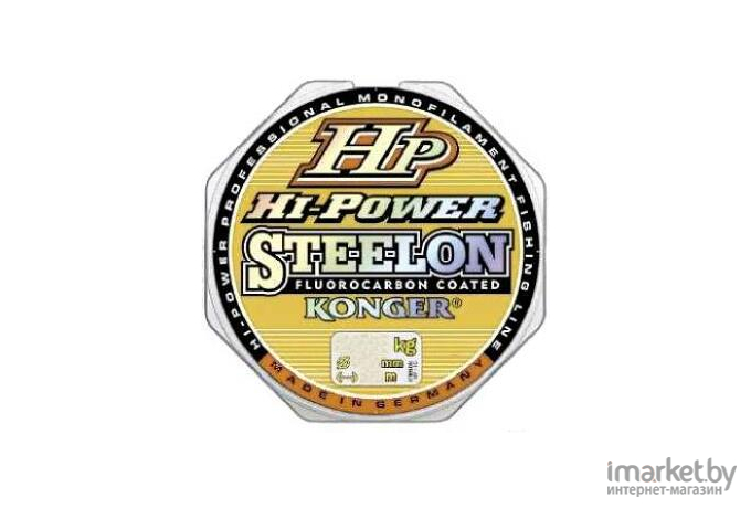 Монофильная леска KONGER STEELON HP HI-POWER FLUOROCARBON 150 м 0,18 мм [241150018]