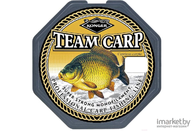 Леска монофильная KONGER TEAM CARP 250-350 м 0,25 мм [214001025]