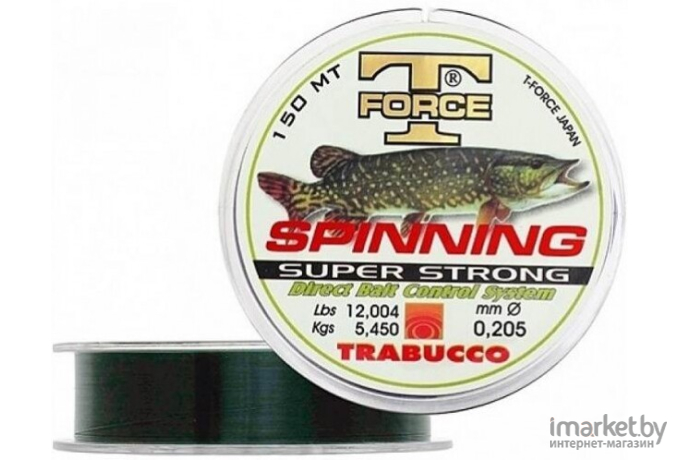 Леска монофильная Trabucco T-FORCE SPINNING PIKE 150 м 0,18 мм [053-55-180]